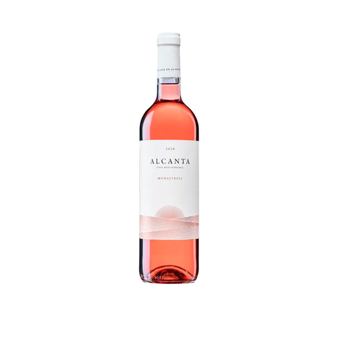 Vino Rosado Alcanta Con Juego de Cristalería