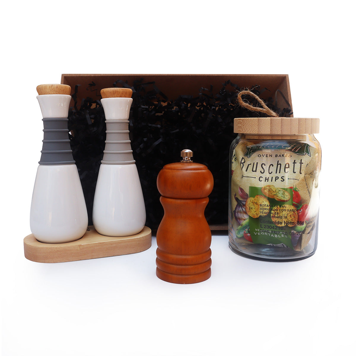 Regalos para el dia de la Madre: Canasta Para Ensaladas Con Complementos