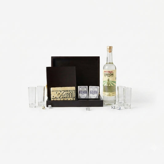 Regalo Empresarial Union con Juegos Y Vasos Premium