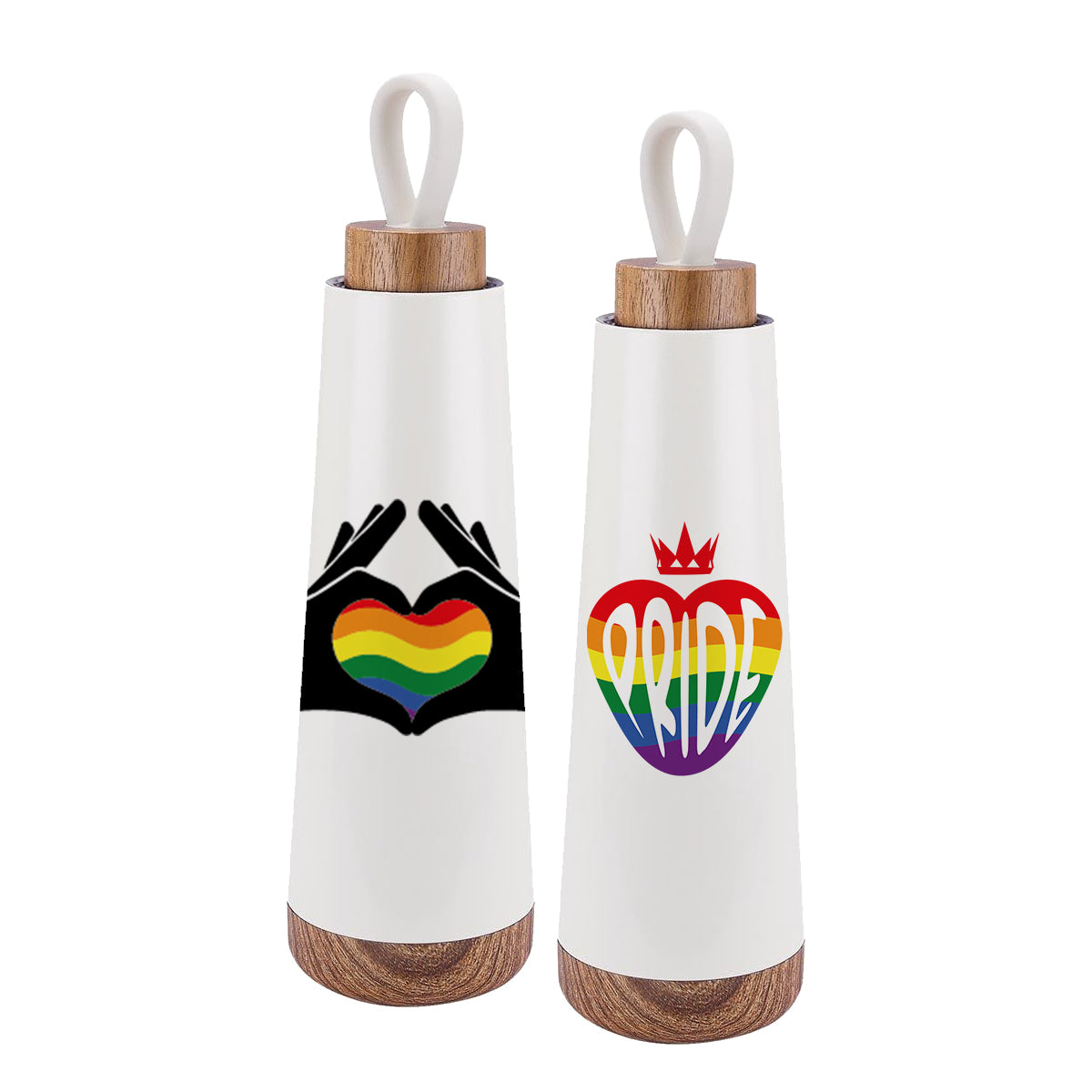 Kit de Termos Pride LGBT+ de Metal Inoxidable