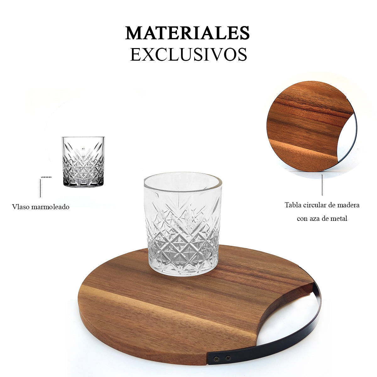 Tabla de Madera Redonda