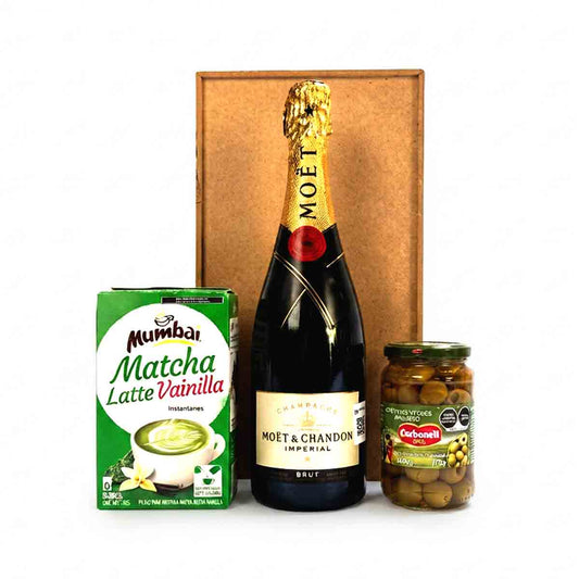 Canasta corporativo Moët & Chandon/ complementos premium