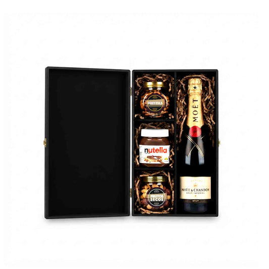Canasta corporativo Moët & Chandon/ botana selecta-nutella