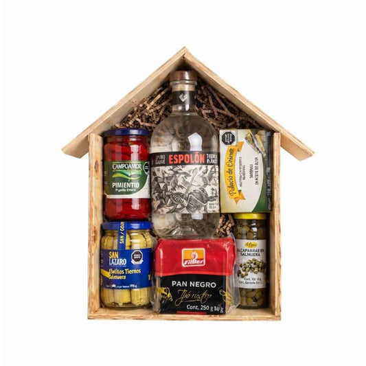 Canasta Gourmet "Casita Espolón": con complementos premium