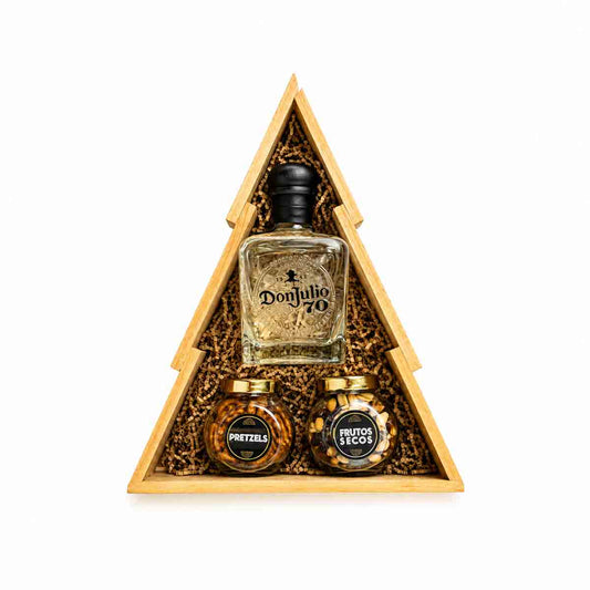 Canasta Empresarial árbol Don Julio 70: con complementos gourmet Premium
