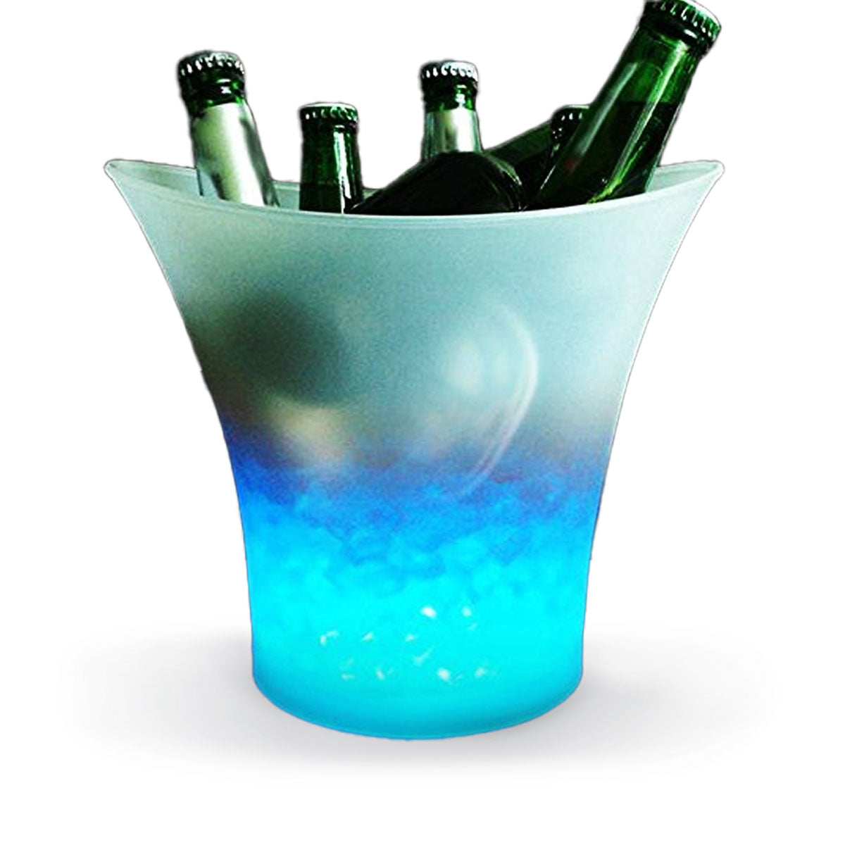 Hielera con bocina y luz LED Bluetooth