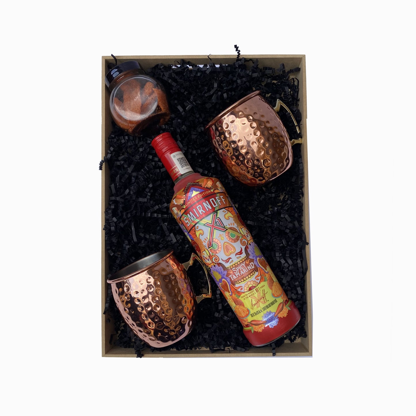 Kit Sirnoff Tamarindo con vasos cromados