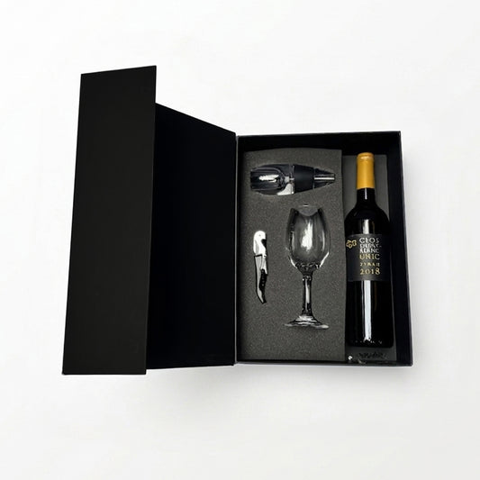 Kit de Accesorios para Vino Tinto Clos Montblanc con Oxigenador