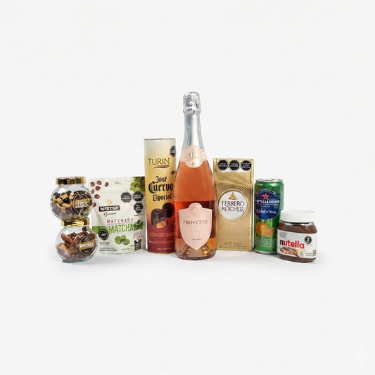 Canasta Empresarial Gourmet Provetto Rosa