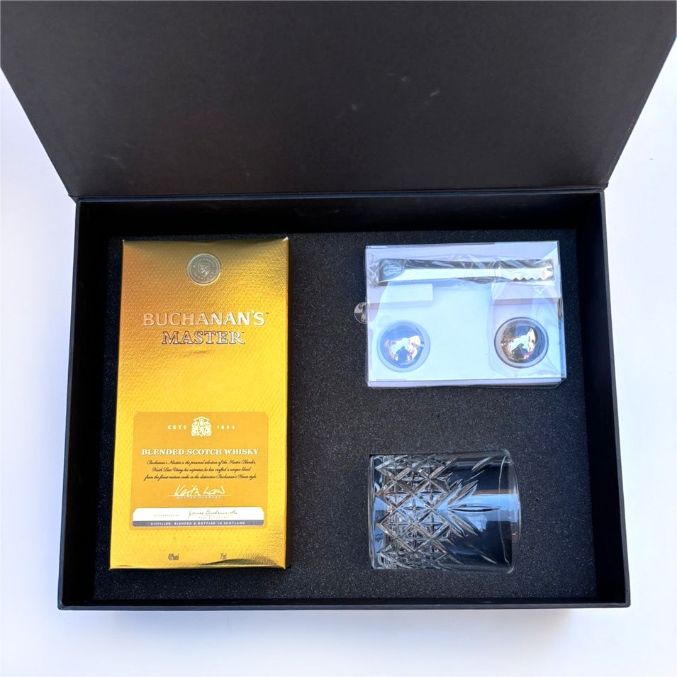 Regalos empresas: Kit De Regalo Buchanan´s Master Con Accesorios premium