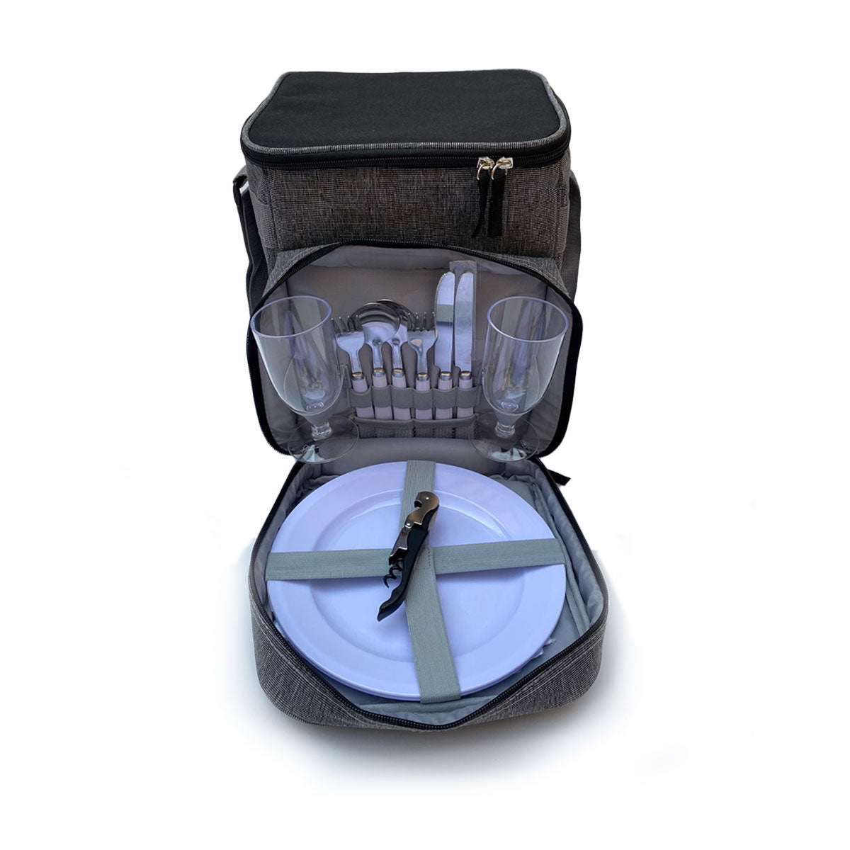 Hielera con Set Para Picnic