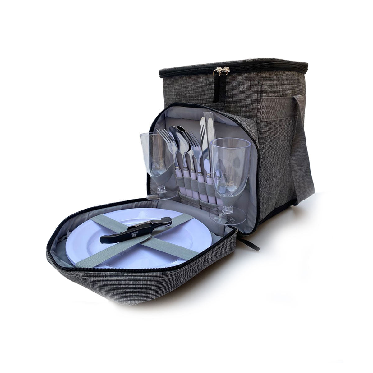Hielera con Set Para Picnic