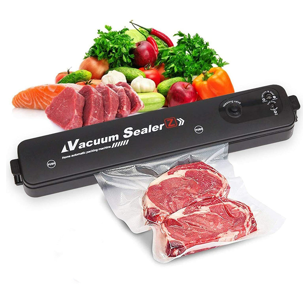 Selladora al vacío Vacuum Sealer - incluye kit con bolsas