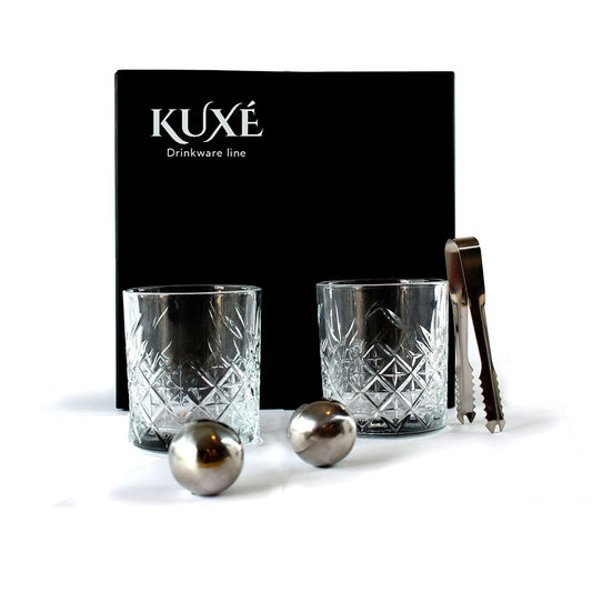 Regalo Empresarial Con Kuxe De Cristalería Y Accesorios Premium
