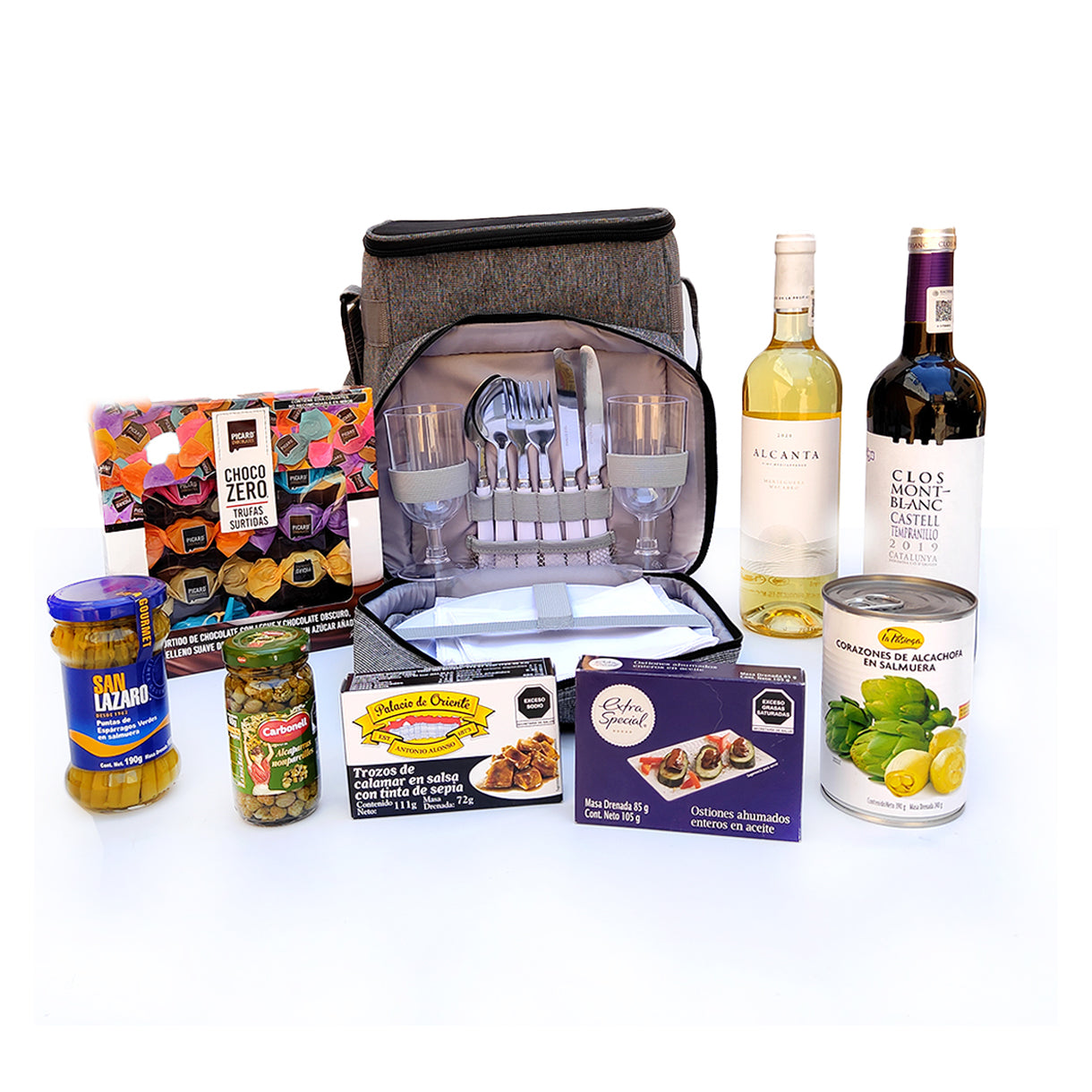Kit De Picnic Gourmet Y Vino