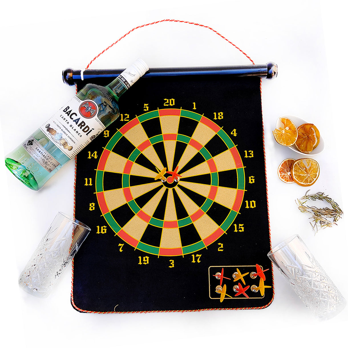 Regalo Bacardi Con Juego De Dardos