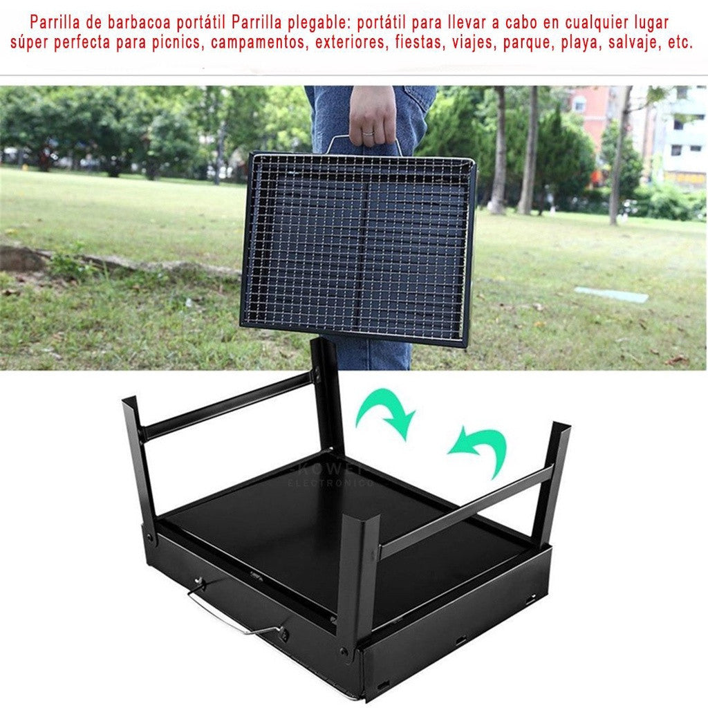 🥩Asador de Carbón Portátil para Viajes🥩