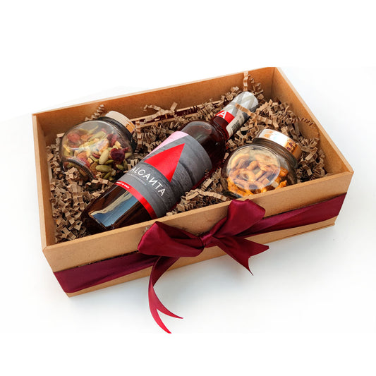 Regalo Corporativo con Vino Rosado Alcanta | Entregas Urgentes para Empresas