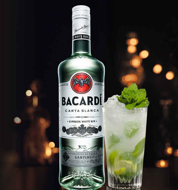 Ron Bacardí Blanco  980 ml