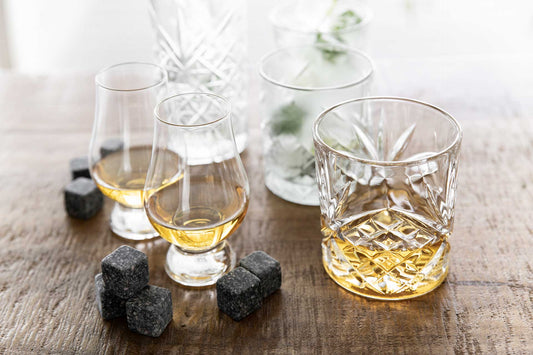 Regalo Empresarial Con Kuxe De Cristalería Y Accesorios Premium