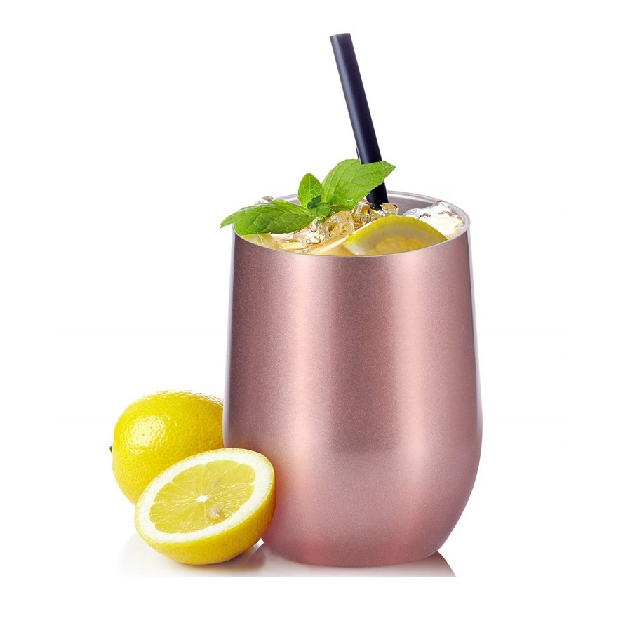 Vaso Termo 12 Oz Vino Café Te Acero