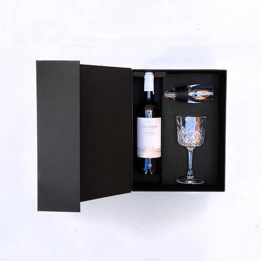Regalo Empresarial Exclusivo Para Catar y degustar Vino con descorchador