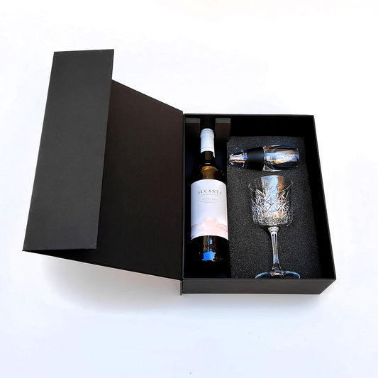 Regalo Empresarial Exclusivo Para Catar y degustar Vino con descorchador