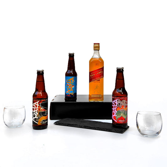 Regalo Empresarial Con Johnnie Walker y Cerveza Artesanal