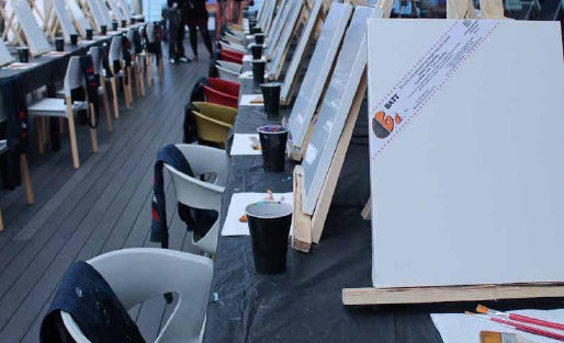 Taller de vino y pintura