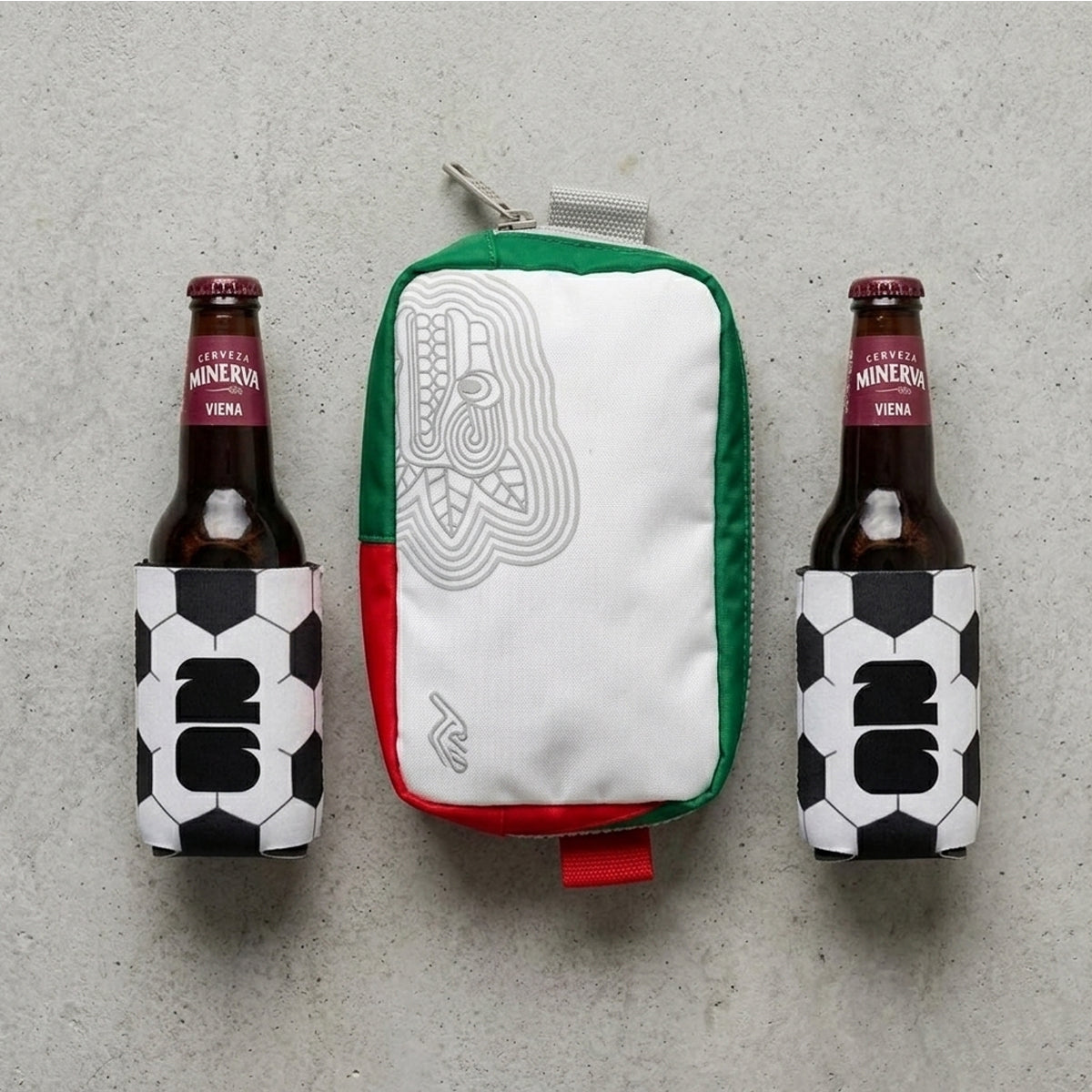CANGURERA + PORTA LATAS EDICIÓN MÉXICO MUNDIAL 2026