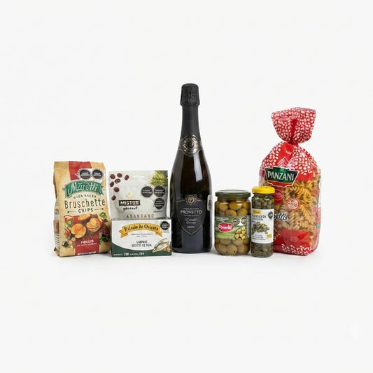 Canasta Empresarial Gourmet Cesta Italiana Provetto