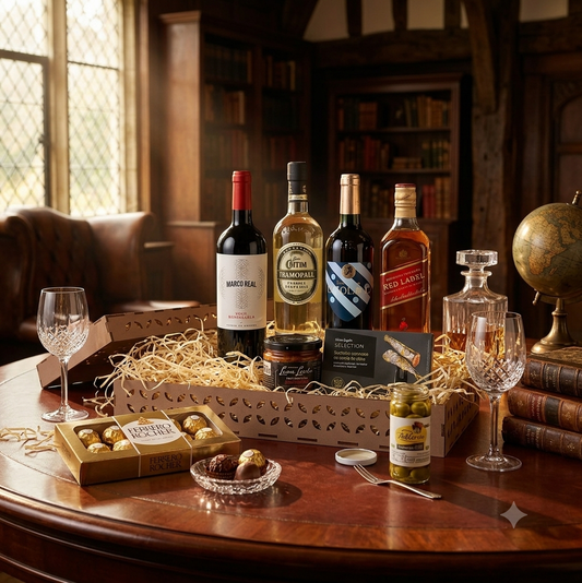 Canasta Empresarial Tequila José Cuervo Tradicional, Johnnie Walker y Selección de 2 Vinos