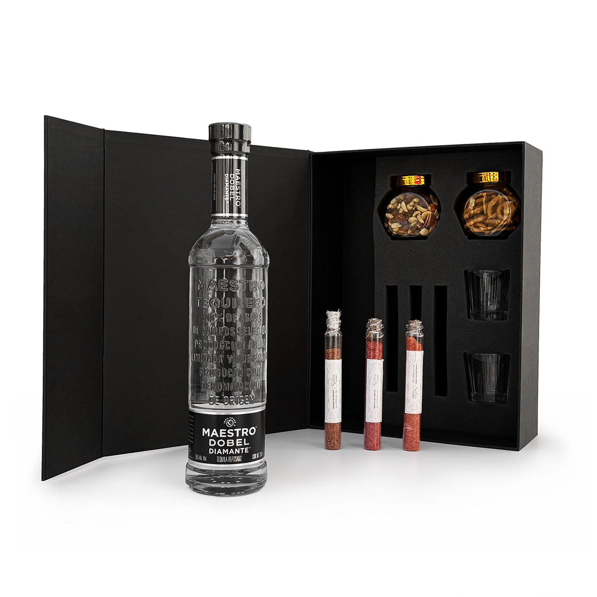 Regalos para jefes: kit Premium de Tequila Dobel & Complementos