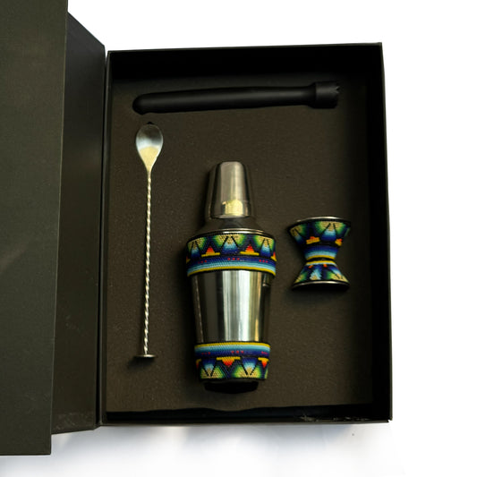 Regalo corporativo premium cocteleria Marakame