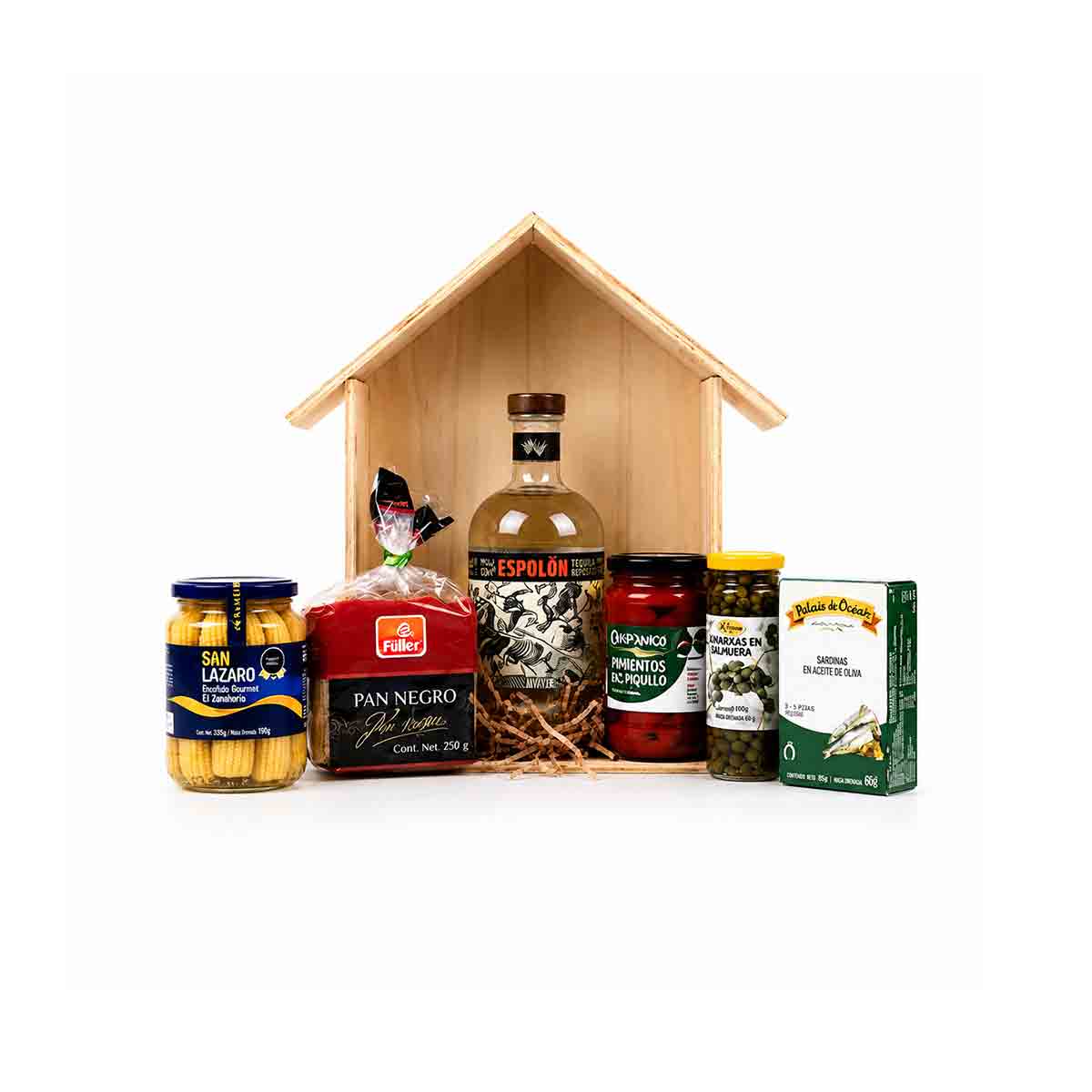 Canasta Gourmet "Casita Espolón": con complementos premium