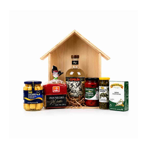 Canasta Gourmet "Casita Espolón": con complementos premium