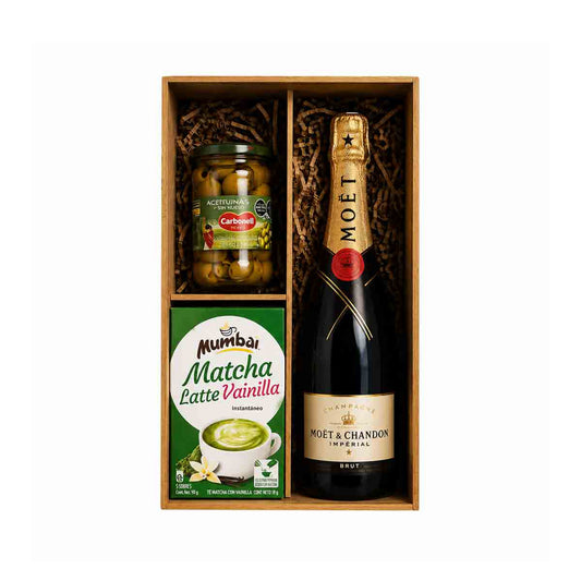 Canasta corporativo Moët & Chandon/ complementos premium