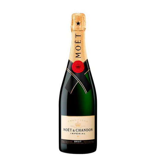 Canasta Navideña Premiun Moët & Chandon con 2 Copas y Chocolates Ferrero Rocher