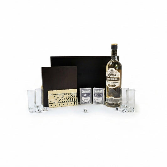 Regalo Empresarial de lujo tequila Jose Cuervo Tradicional con Juegos Y Vasos Tequileros Premium