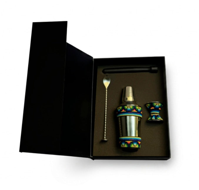 Regalo corporativo premium cocteleria Marakame