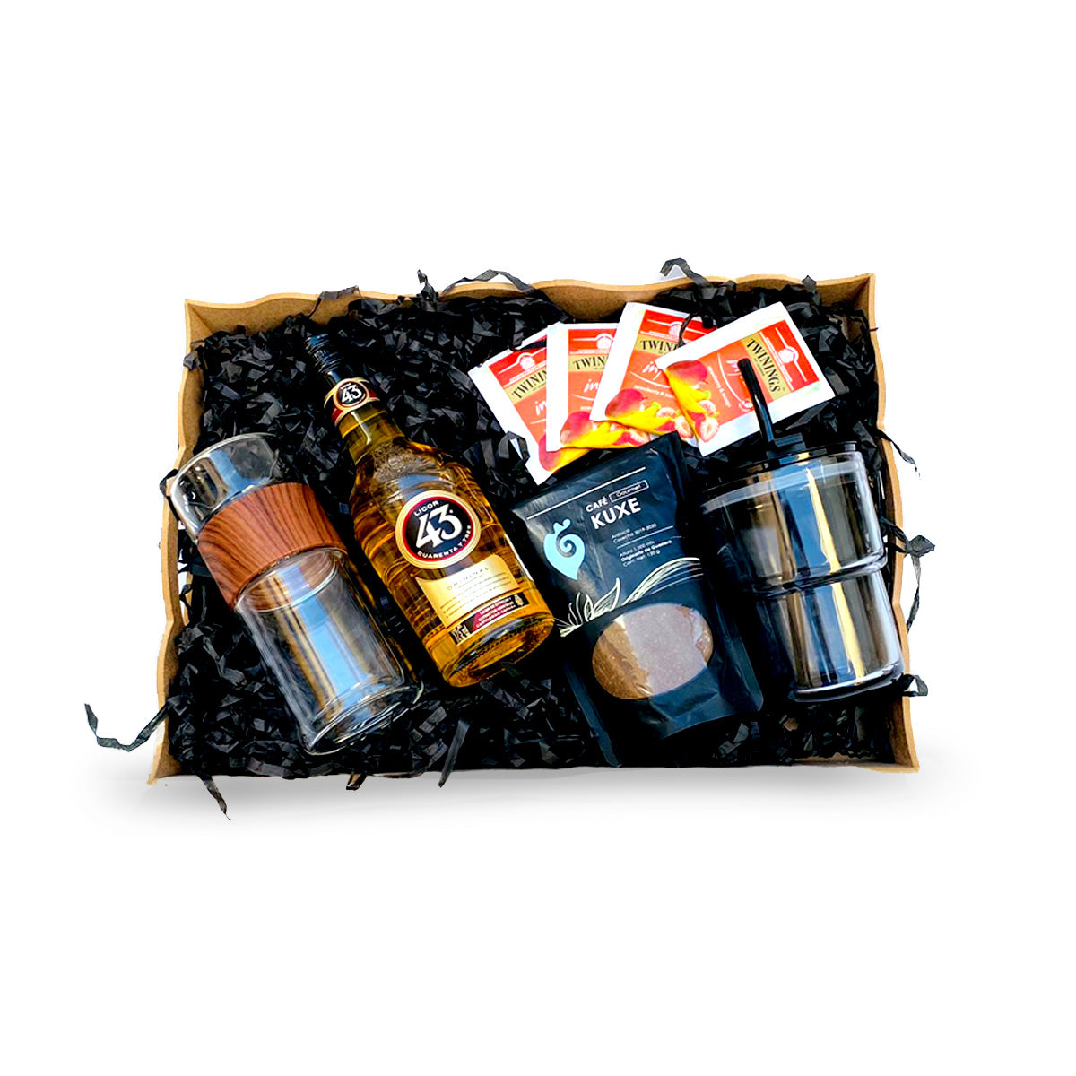 Charola Con Licor 43, Café Gourmet y Accesorios.