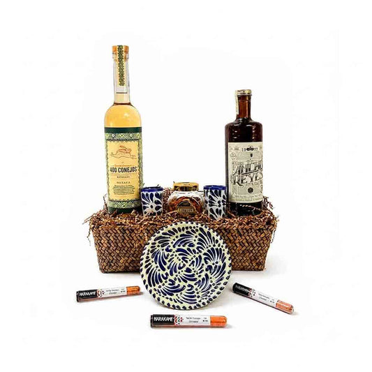 Canasta de Regalo Artesanal 400 Conejos y Ancho Reyes: Lujo y Tradición Mexicana