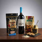 Canasta corporativa de lujo Vino Terrai OVT con complementos gourmet