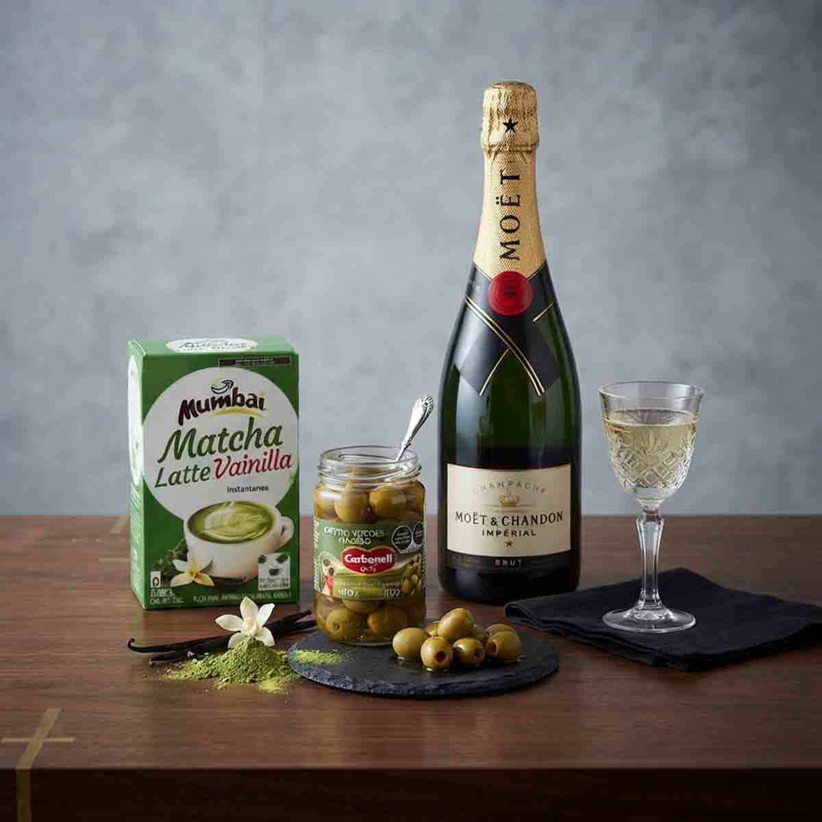 Canasta corporativo Moët & Chandon/ complementos premium