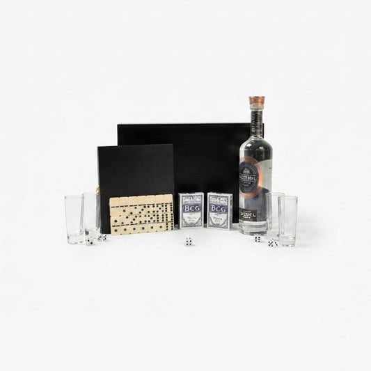 Regalo Empresarial Jose Cuervo Cristalino con Juegos Y Vasos Tequileros Premium