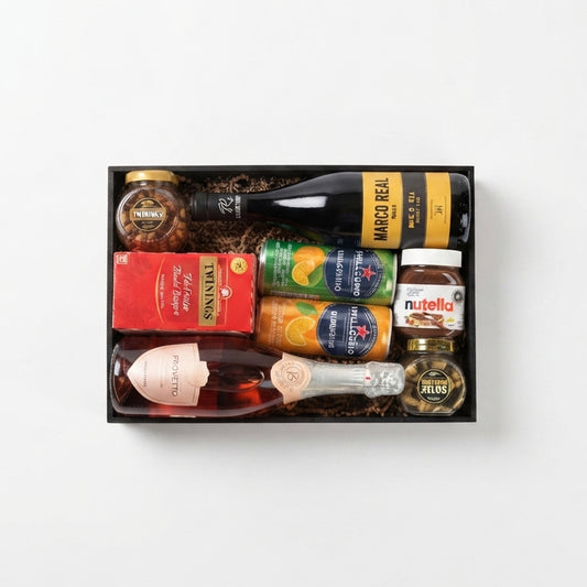 Canasta Empresarial Gourmet Brillo Rosé: El Regalo Corporativo Ideal