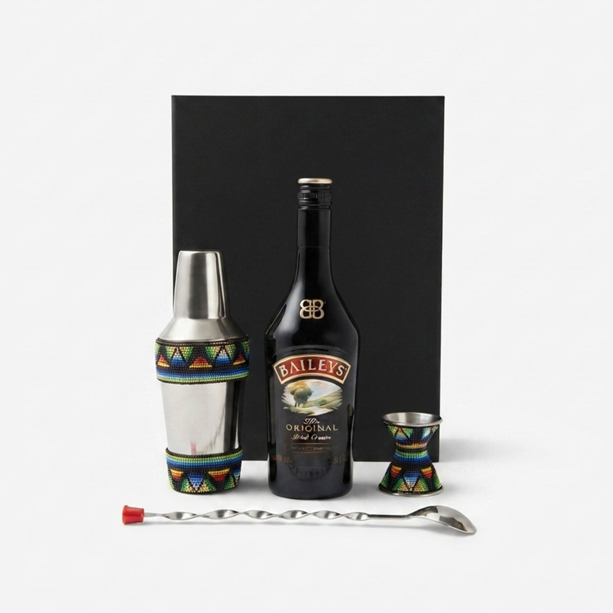 Kit Empresarial Baileys con Arte Huichol: El Regalo Corporativo con Identidad y Lujo
