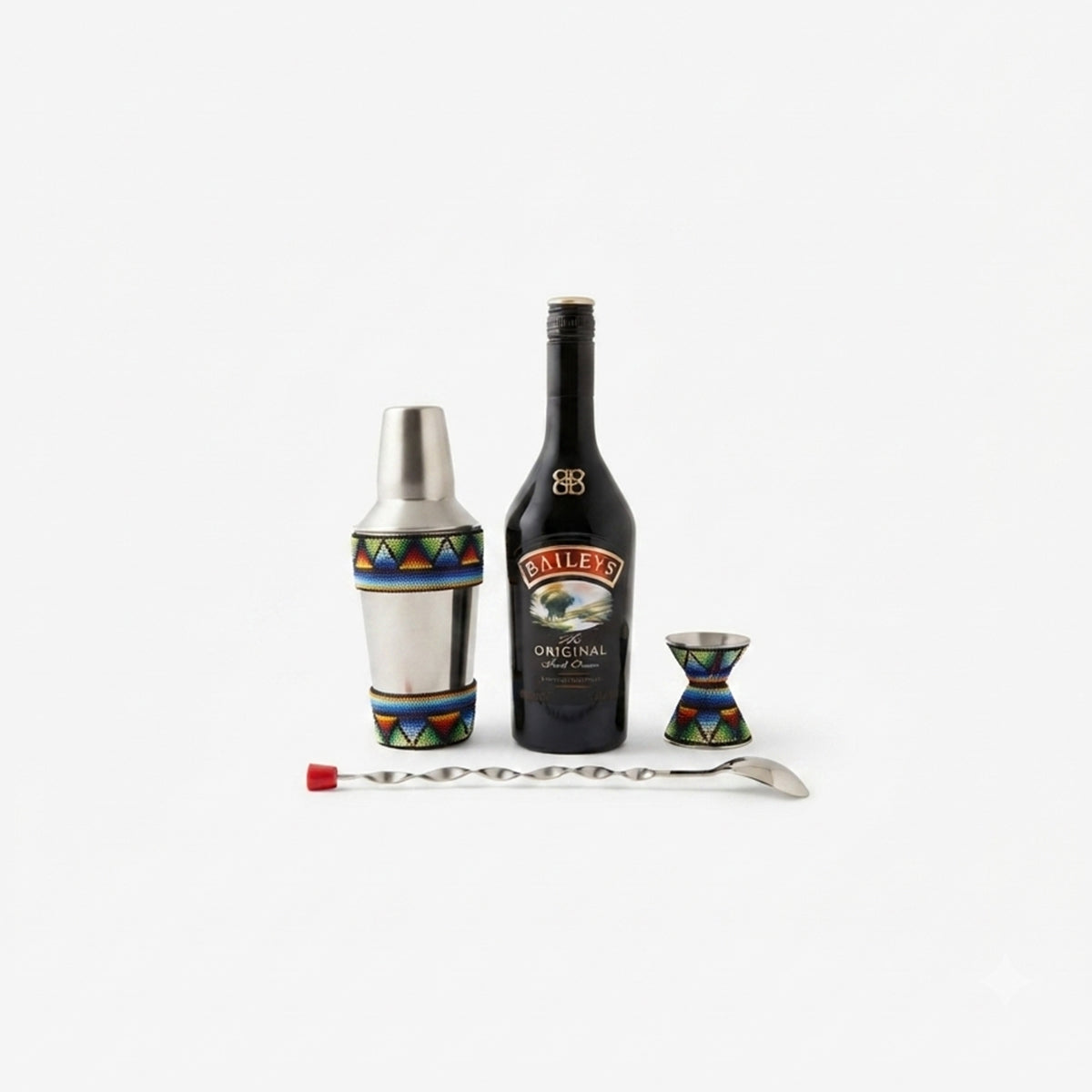Kit Empresarial Baileys con Arte Huichol: El Regalo Corporativo con Identidad y Lujo