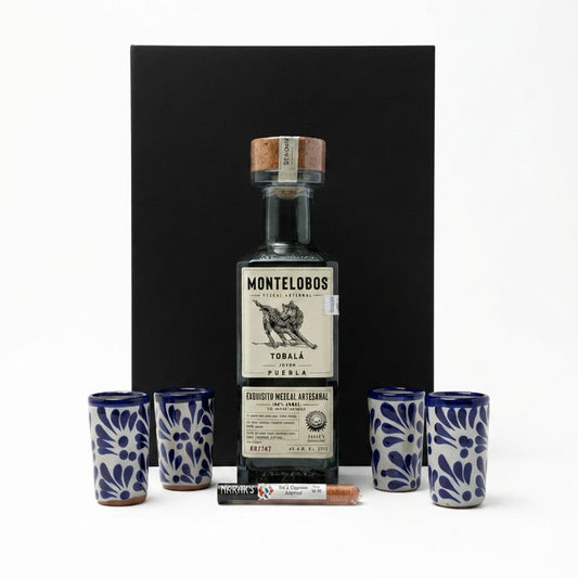 Kit Empresarial Mezcal Montelobos con Talavera: El Regalo Corporativo de Lujo y Tradición