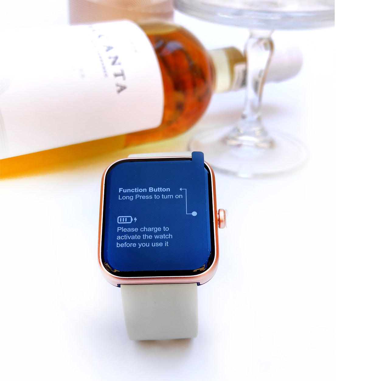 Regalo Empresarial Premium Con Vino y Reloj Smartwatch